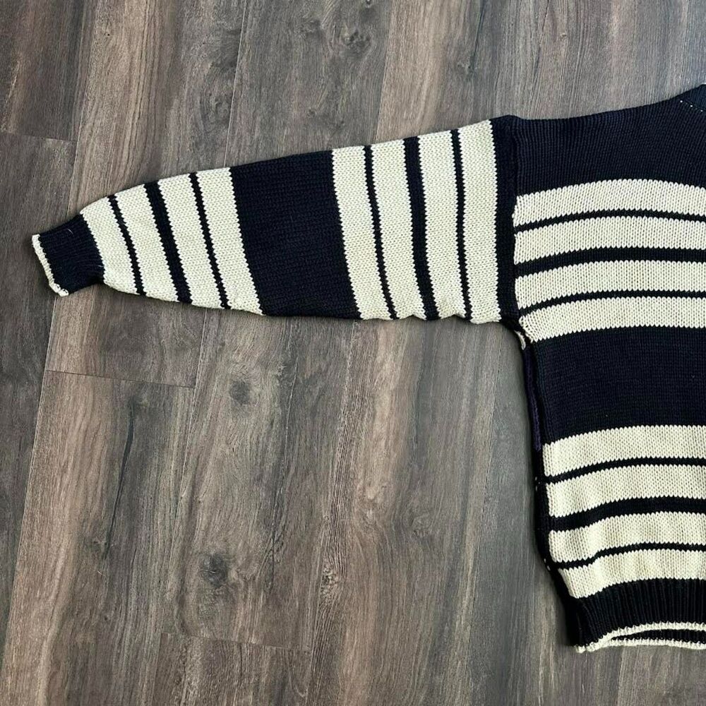 Vtg McGregor Knit Sweater Geo Abstract Native Print Pullover Crewneck Sz Large - Picture 3 of 7
